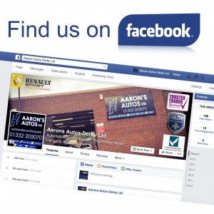 find Aarons Autos on facebook