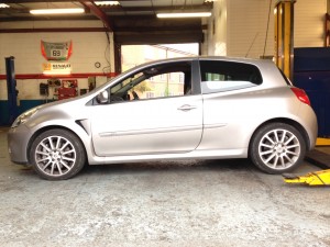 LOWERED CLIO 197 BEFORE