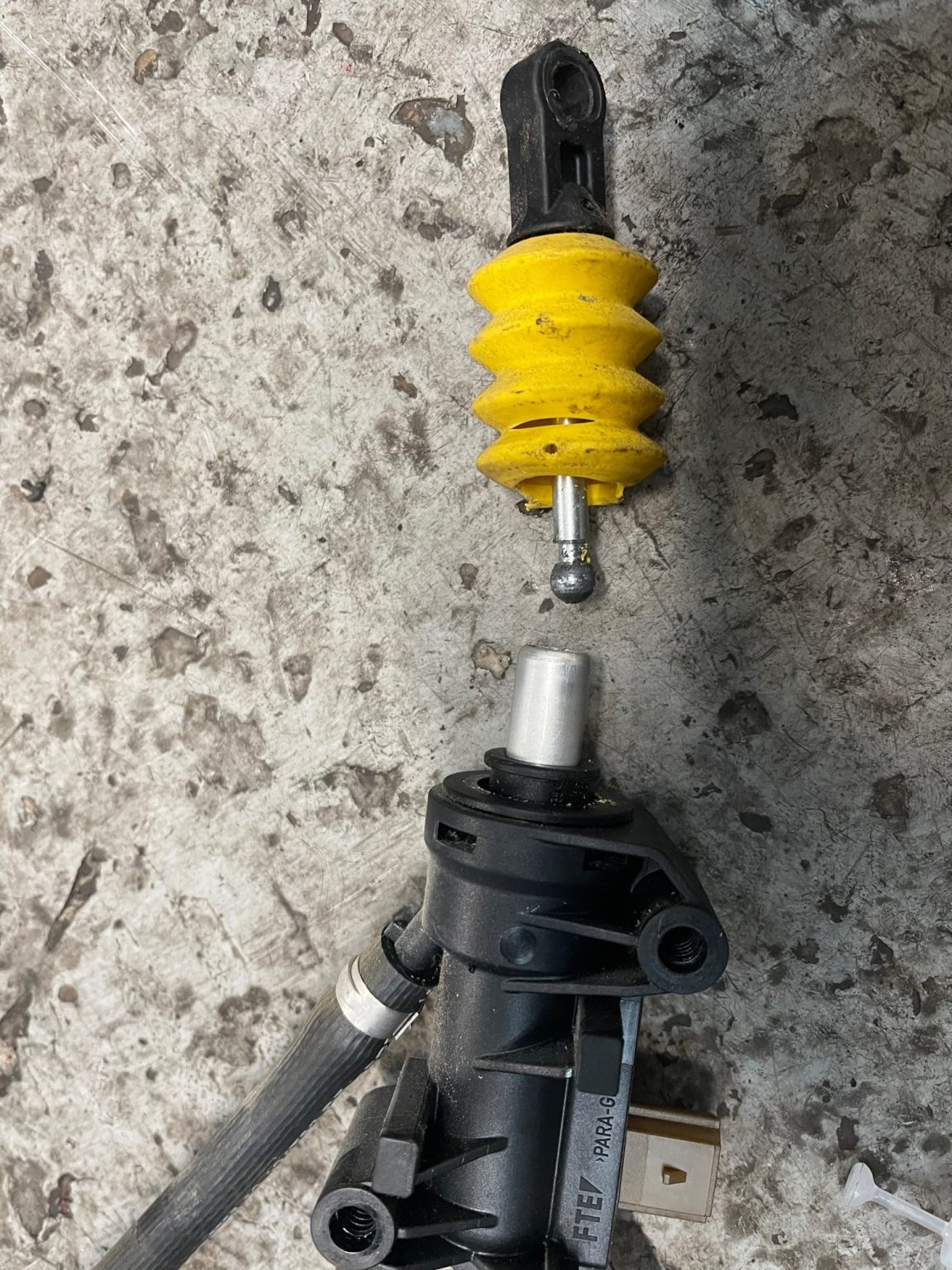 Ford Transit Custom with a high clutch pedal Aarons Autos